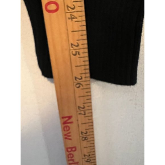 NEW Elle Cardigan Sequins Academia Long Sleeve Button Up Black Lady Luxe Large - Picture 6 of 11